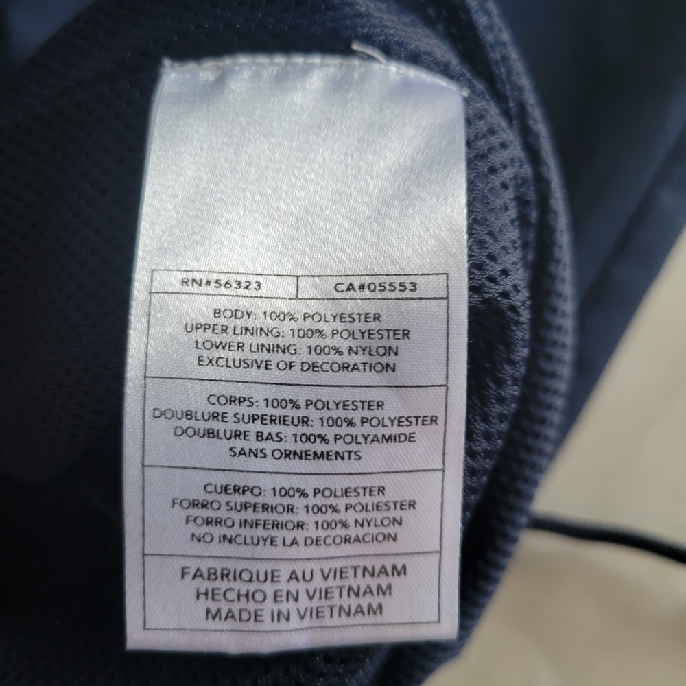Vintage Y2K Nike Sportswear Windbreaker Track Pants Size Large 274010-451 Blue - Picture 8 of 8